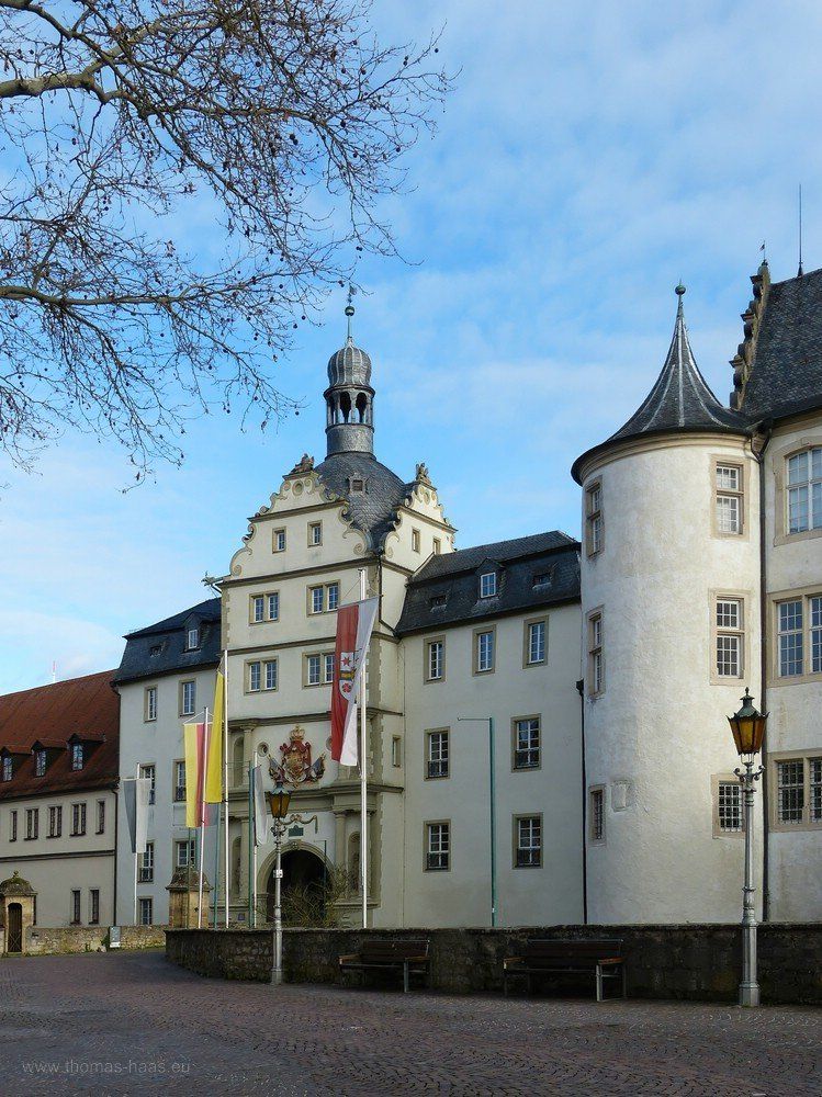 Residenzschloss, Bad Mergentheim, Januar 2020 Bad Mergentheim, Residenzschloss, Januar 2020