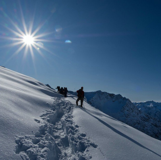 Winter an der Biberacher Hütte, 2019 Winter im Bregenzer Wald...