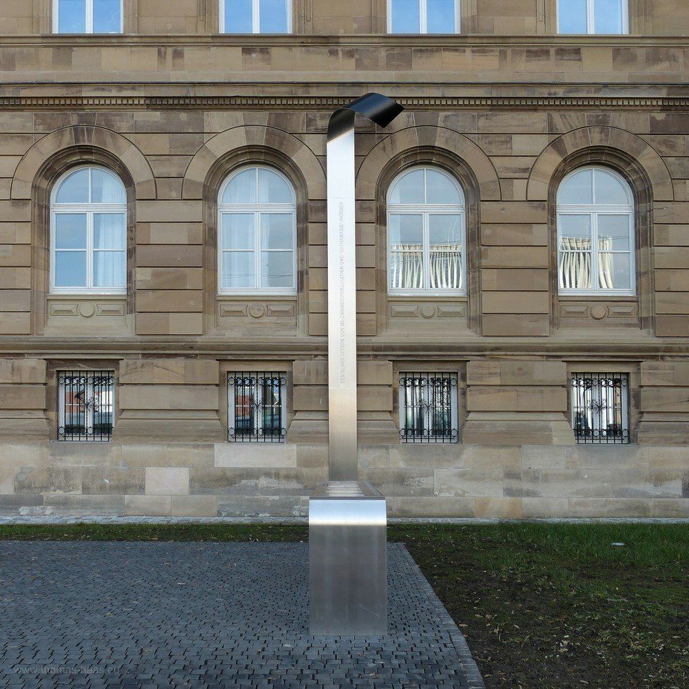 Das Erinerungszeichen in Ulm, 2020