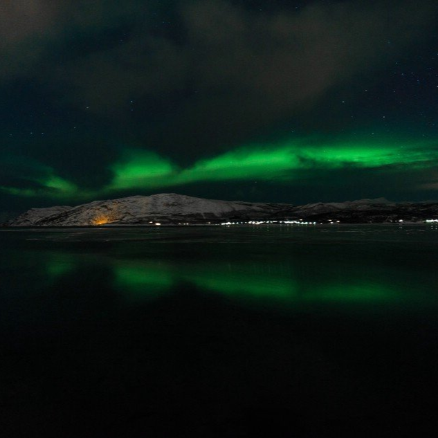 Nordlicht in Alta, Norwegen