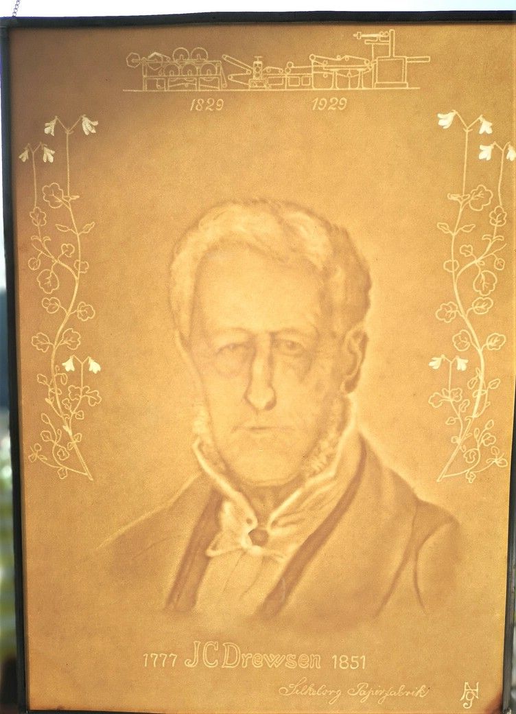 Wasserzeichen JC Drewsen ca. 52 x 35 cm, 1929 ©by Gregor Baldus Wasserzeichen JC Drewsen ca. 52 x 35 cm, 1929 ©by Gregor Baldus