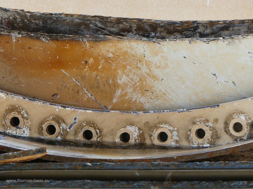 Ein Windrad bei der Verschrottung, 2024 Ein Windrad bei der Verschrottung, 2024