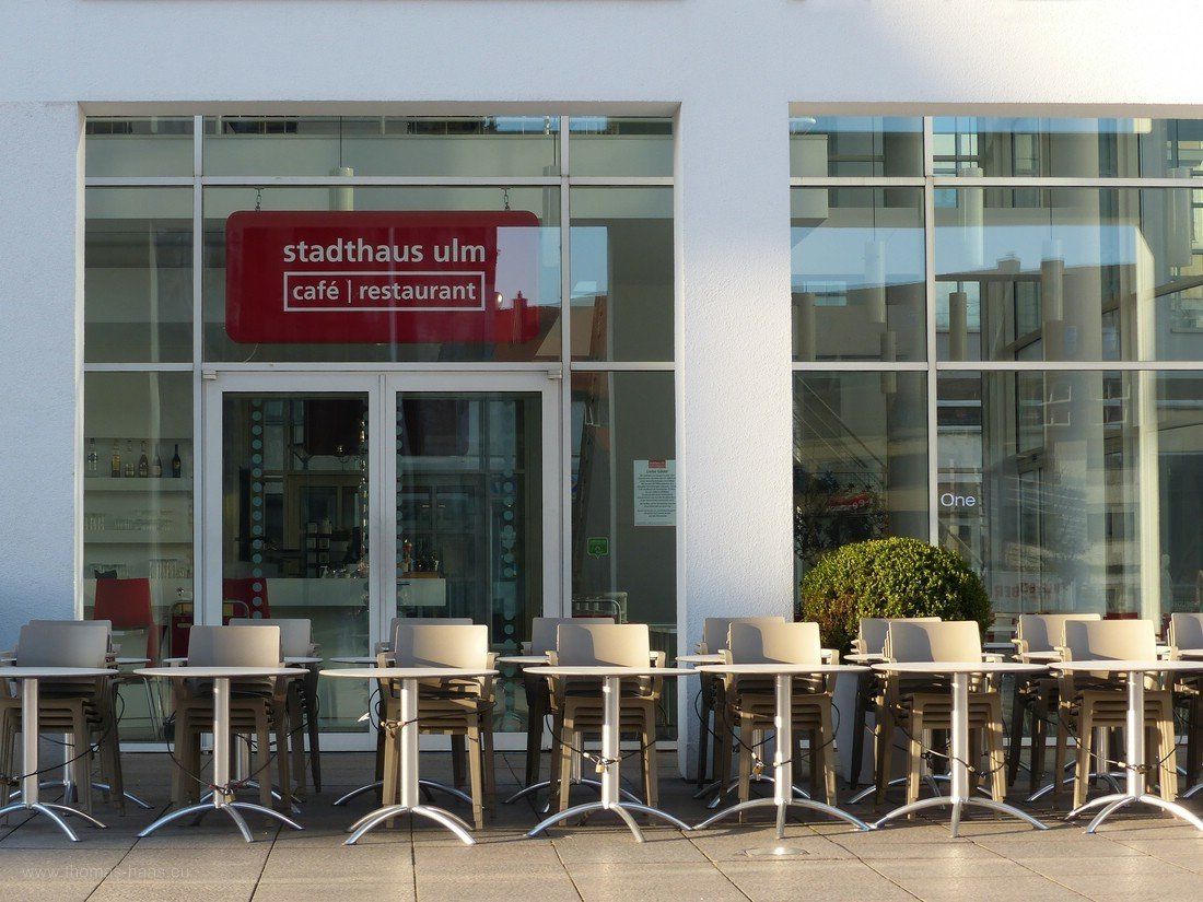 Café am Münsterplatz im Stadthaus Ulm, 2020