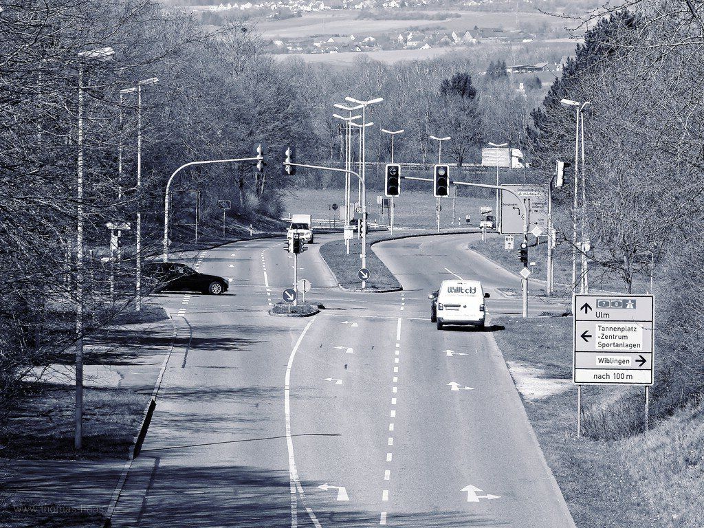 Kreuzung Ulm-Wiblingen, Donautal