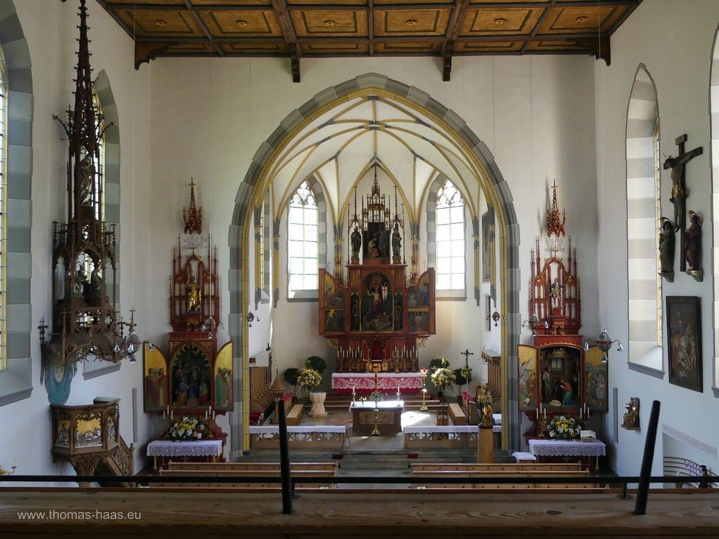 Innenraum St. Johannes-Baptist, 2024 Innenraum St. Johannes-Baptist, 2024