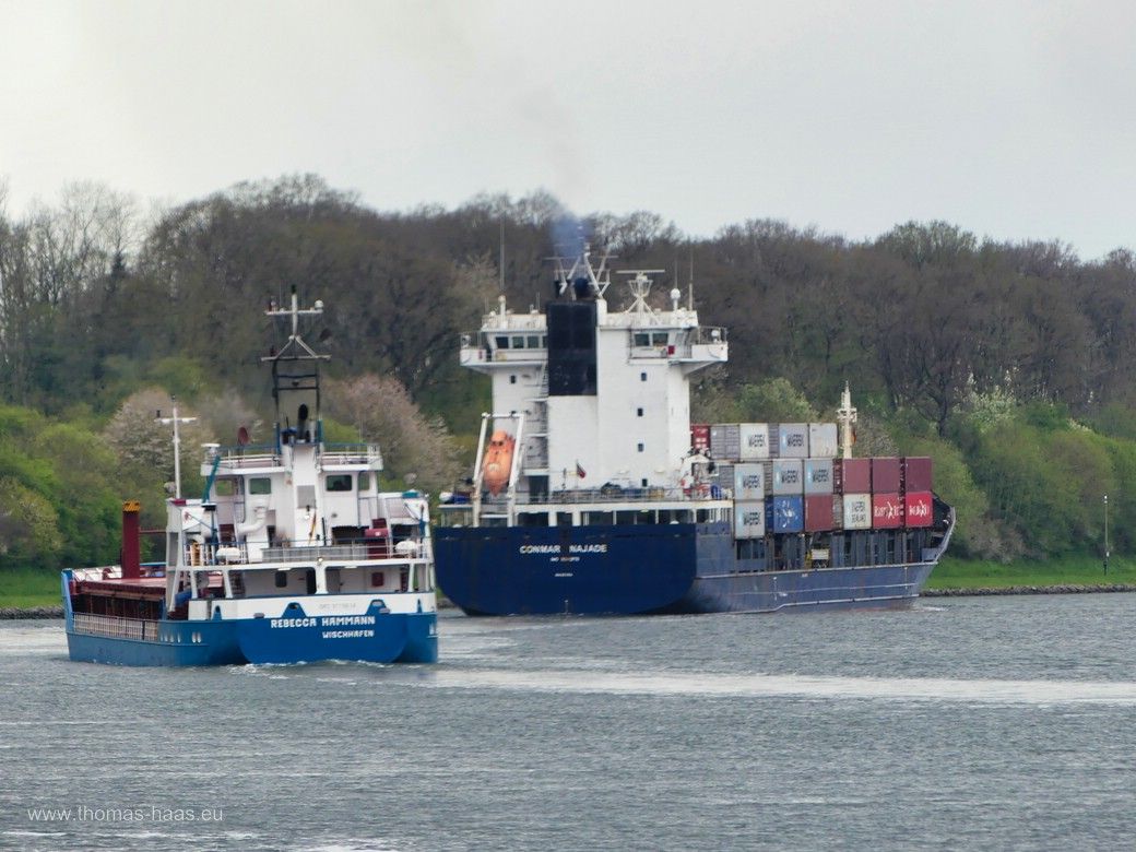 Schiffsverkehr in Richtung Nordsee, NOK, 2024 Schiffsverkehr in Richtung Nordsee, NOK, 2024