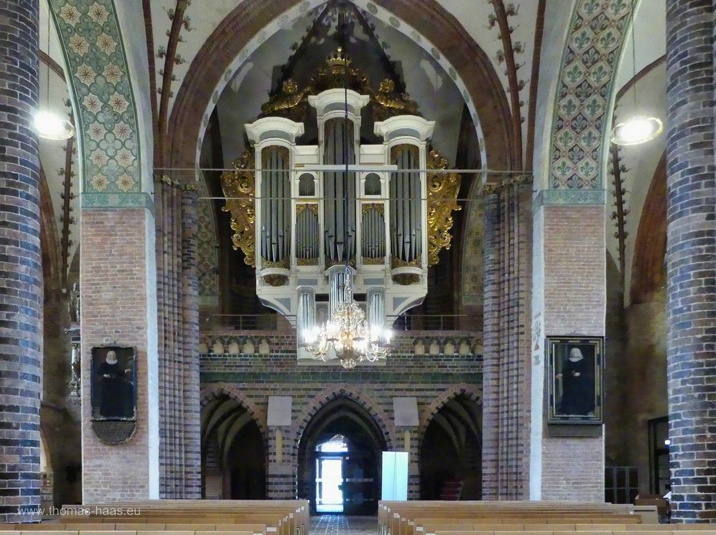 Don zu Schleswig, der Blick zur Orgel... Dom zu Schleswig, der Blick zur Orgel.... 2024