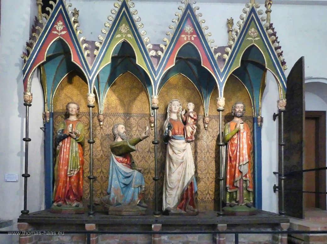 Dom zu Schleswig, Dreikönigsaltar, 1300 Dom zu Schleswig, Dreikönigsaltar, 1300