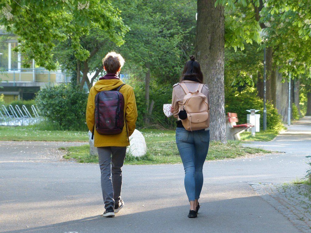 Schüler in Ulm, Öffnung der Schulen, 2020