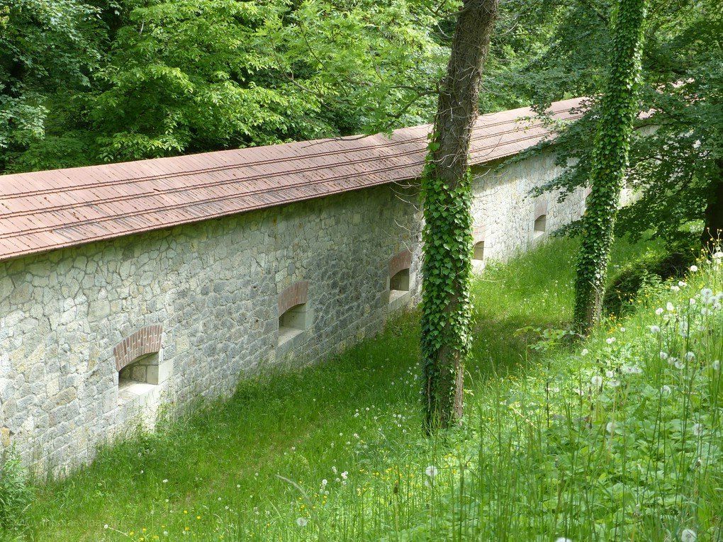 Bundesestung Ulm, Anschlusslinie, Wilhelmsburg, Ulm Escarpe, Bundesfestung Ulm