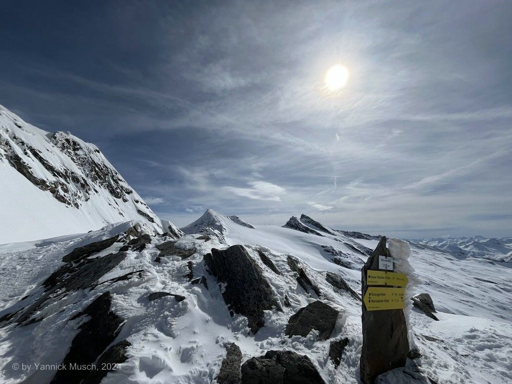 Blick vom Maurertörl zum Großen Geiger - © by Yannick Musch, 2024 Blick vom Maurertörl zum Großen Geiger