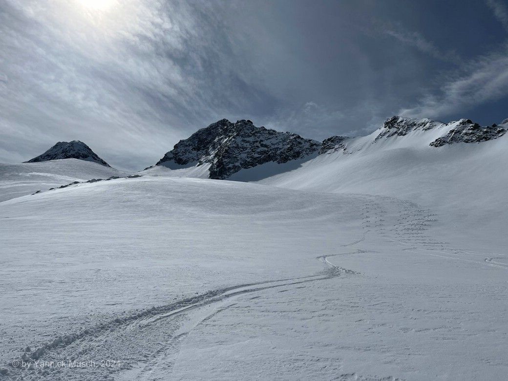 Abfahrt vom Maurertörl - © by Yannick Musch, 2024 Abfahrt vom Maurertörl