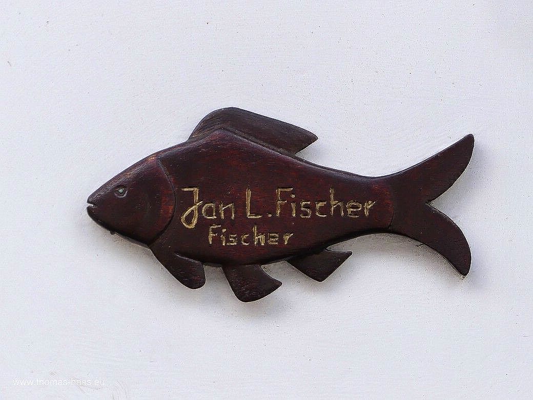 Das ist nur konsequent, der Fische mit dem Namen Fischer, Schleswig, Holm, 2024 Das ist nur konsequent, der Fische mit dem Namen Fischer, Schleswig, Holm, 2024