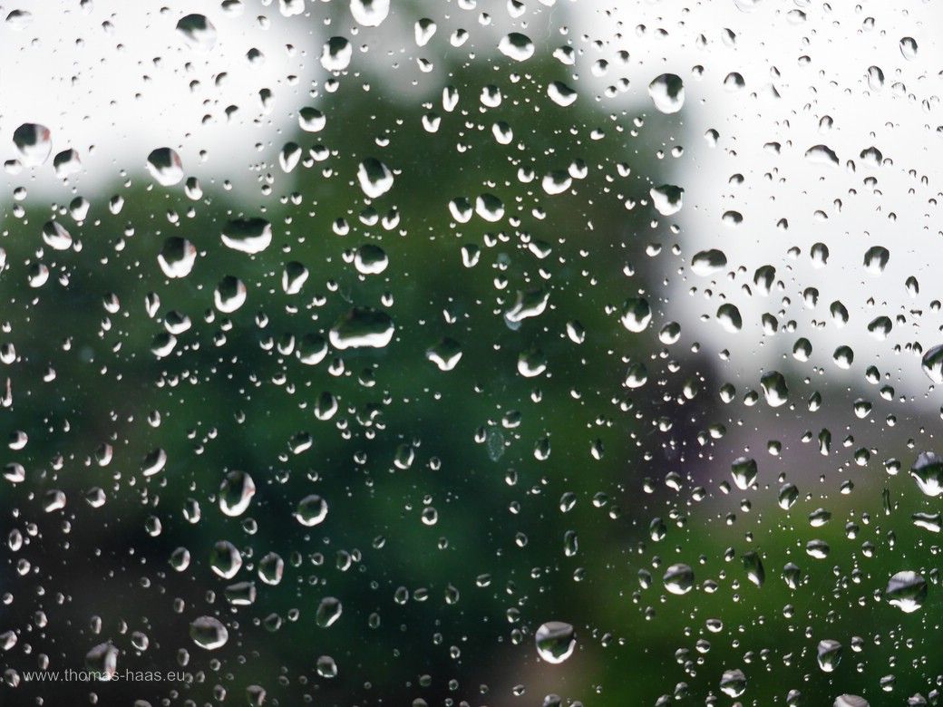 Verregnete Fensterscheibe, 2024 Verregnete Fensterscheibe, 2024