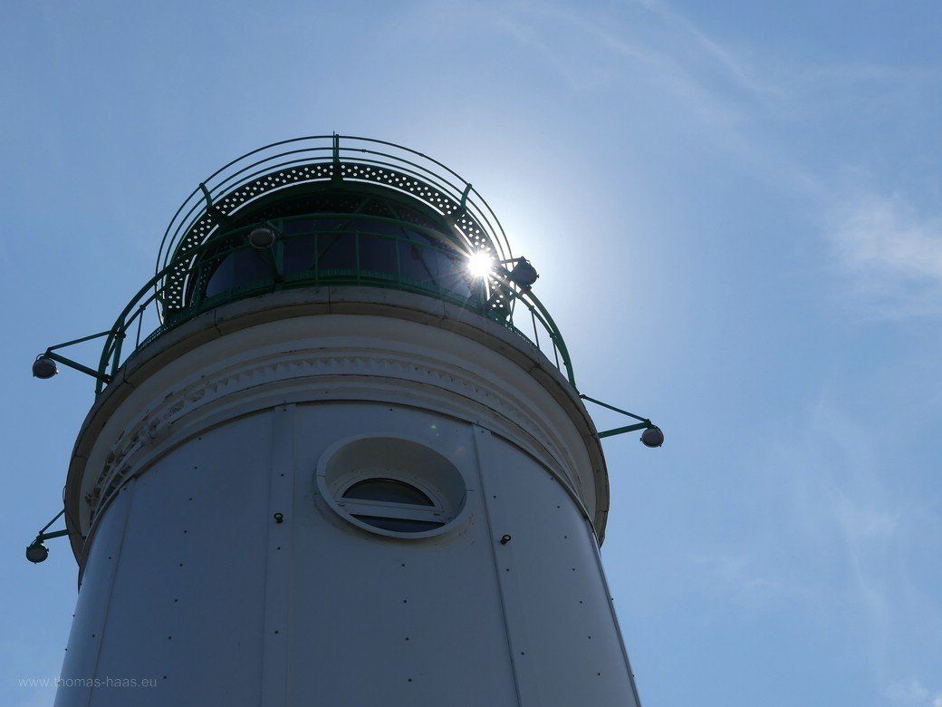 Leuchtturm Schleimünde, 2020 ...im Gegenlicht - der Leuchtturm von Schleimünde, 2020