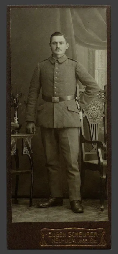 Soldatenbild, Eugen Scheurer, Neu-Ulm Soldatenbild, Eugen Scheurer, Neu-Ulm