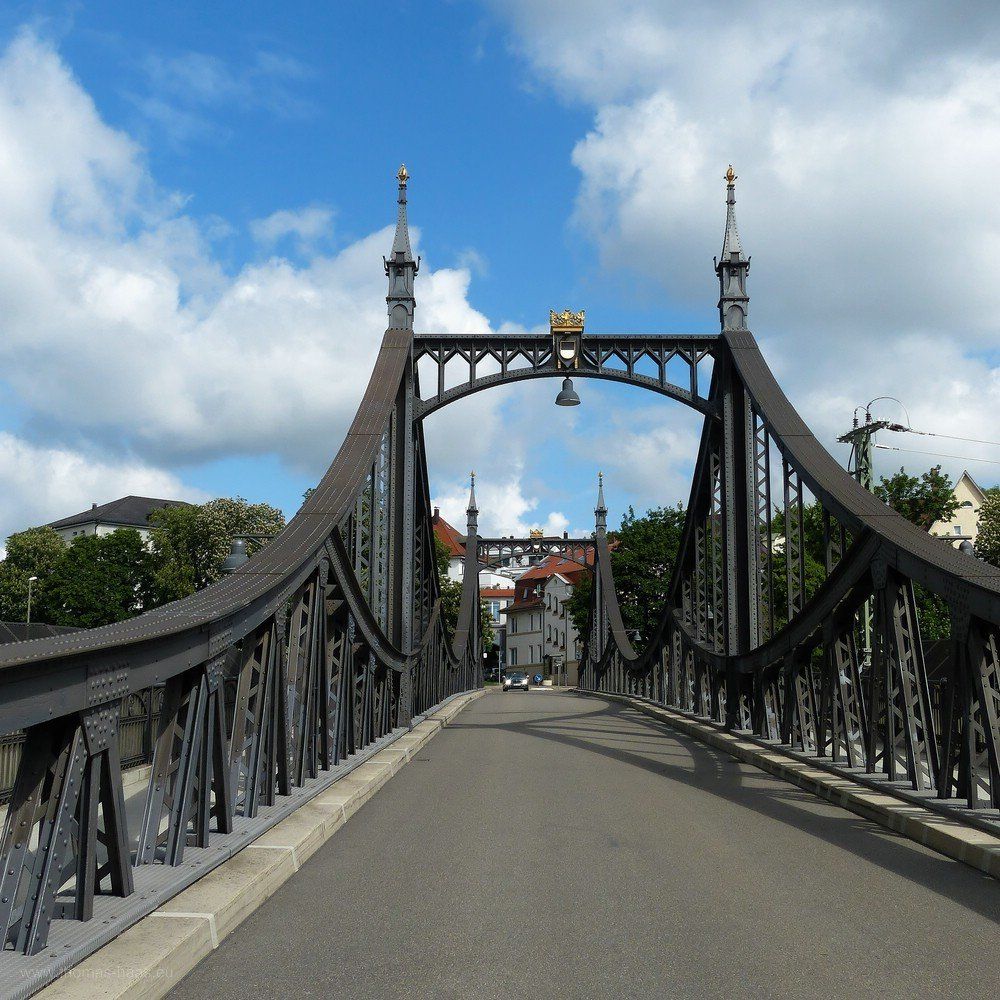 Neutorbrücke mit Blick in Richtung Kienlesberg, 2019