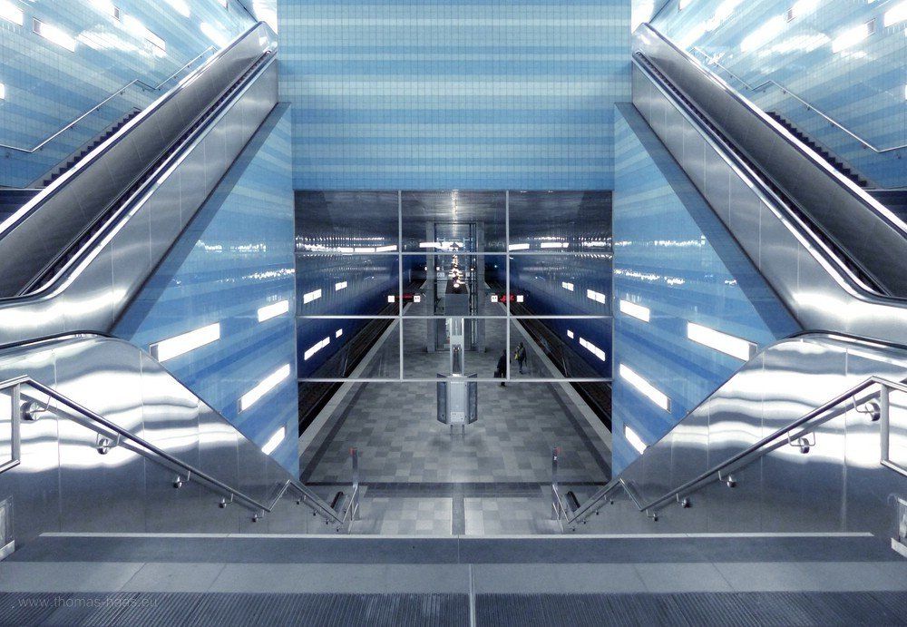 U4 Station Überseequartier, Hamburg, Motiv aus dem Jahr 2017 U4, Hamburg, Überseequartier, Bild aus dem Jahr 2017