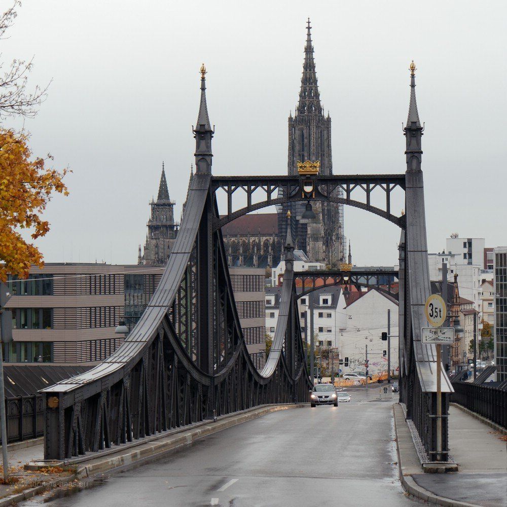 Denkmal Neutorbrücke, Ulm, 2019 Neutorbrücke in Ulm, Denkmal