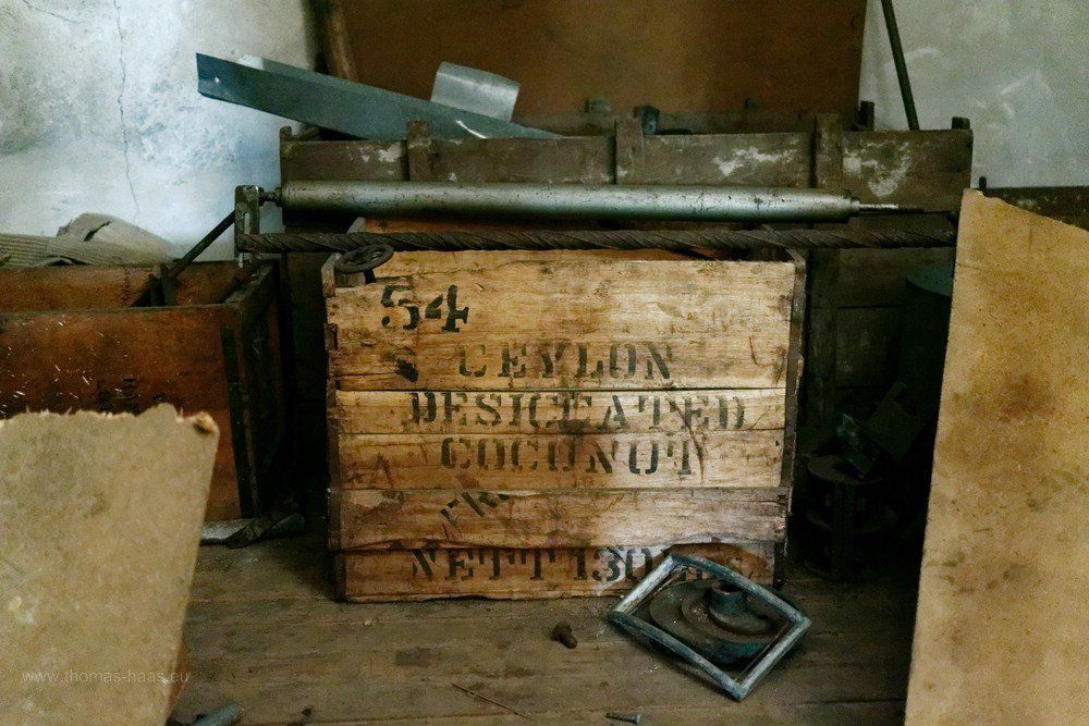 Holzkisten für Backzutaten, Arzberg, Lebkuchenfabrik, 2019