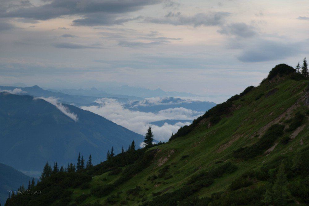 Alpine Landschaft, Hochgebirge