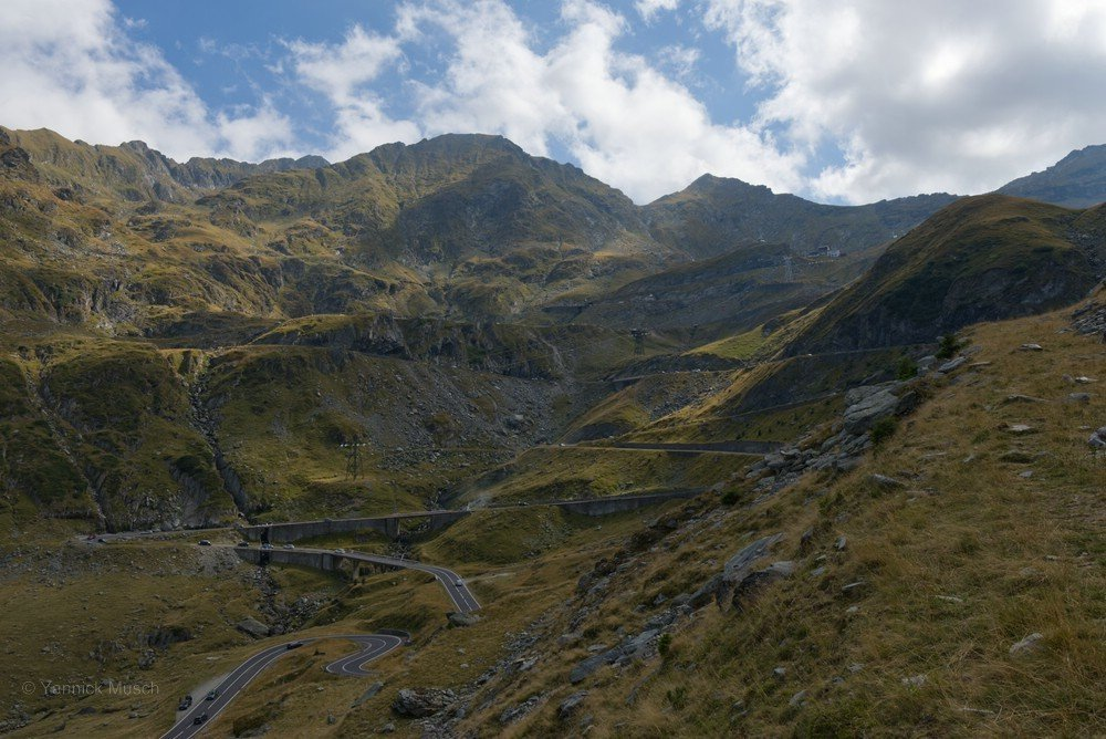 Der Transfagarasan-Pass in den Karpaten, 2019