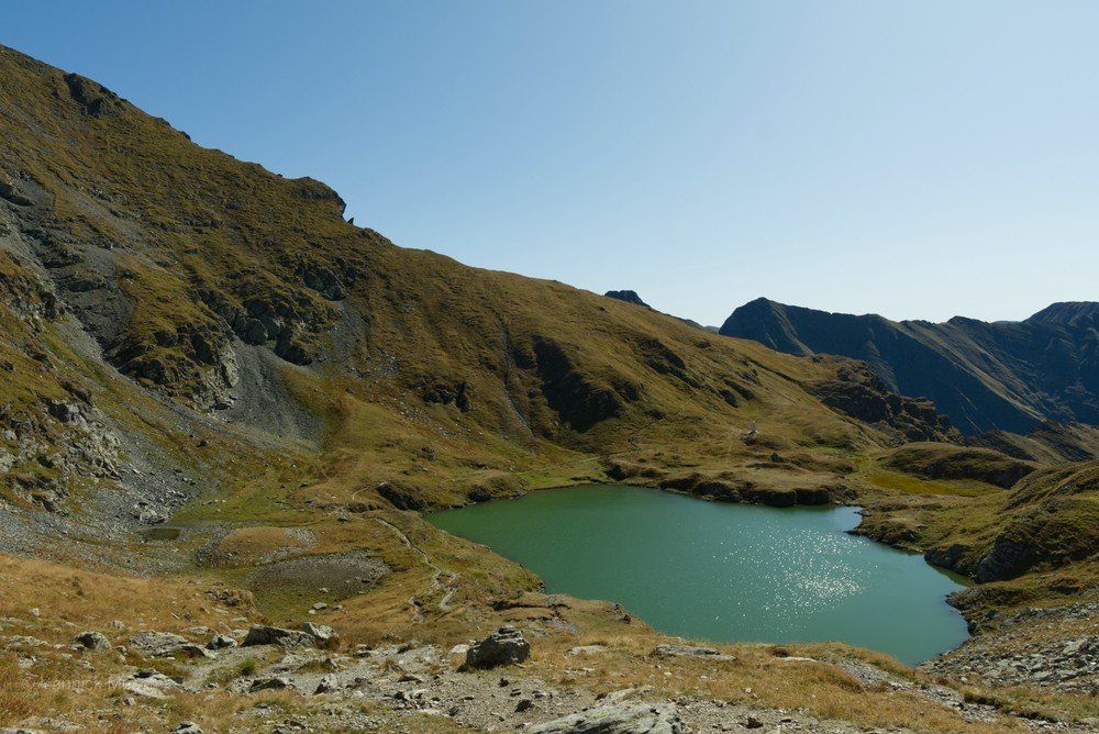 Der Capra-See in den Karpaten, 2019 Der Capra-See...