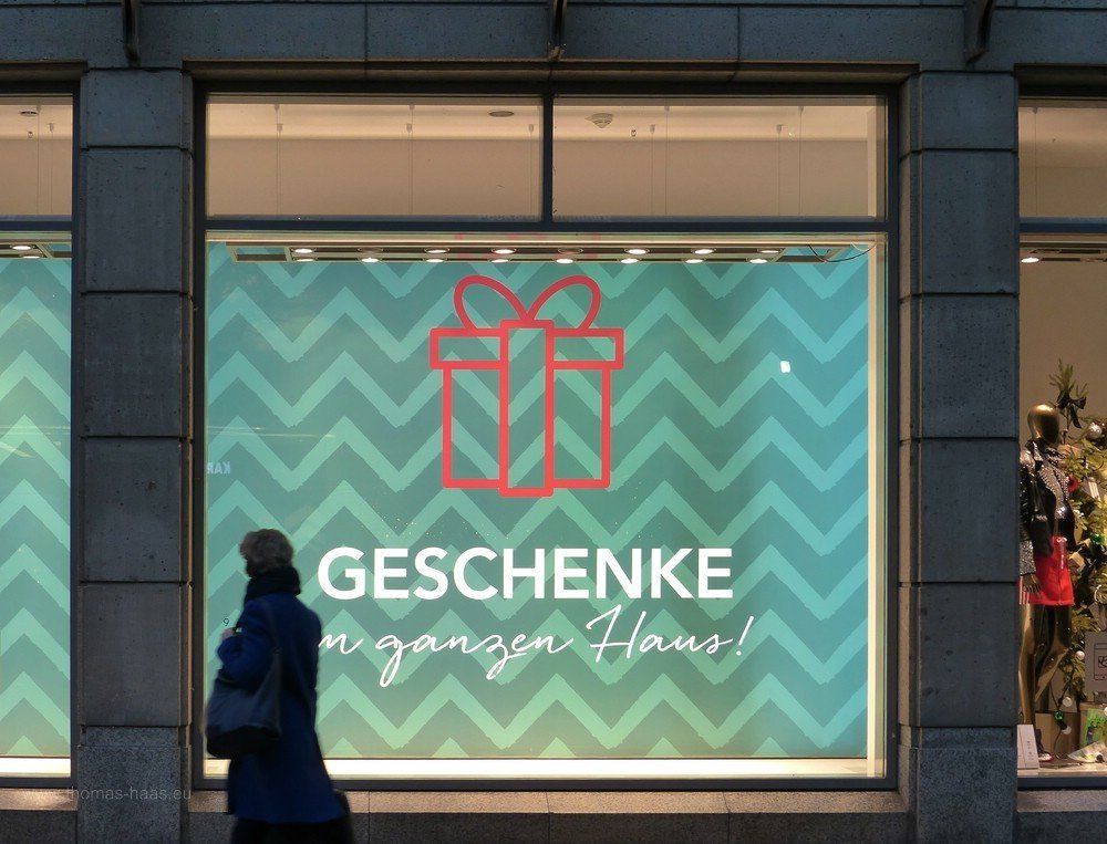 Schaufenster in Hamburg, 2019