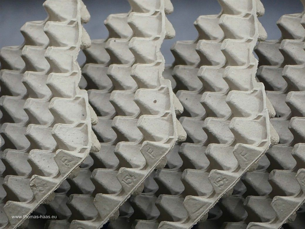 Eierkartons als grafisches Motiv, Beham, Ursberg Eierkartons als grafisches Motiv, Beham, Ursberg