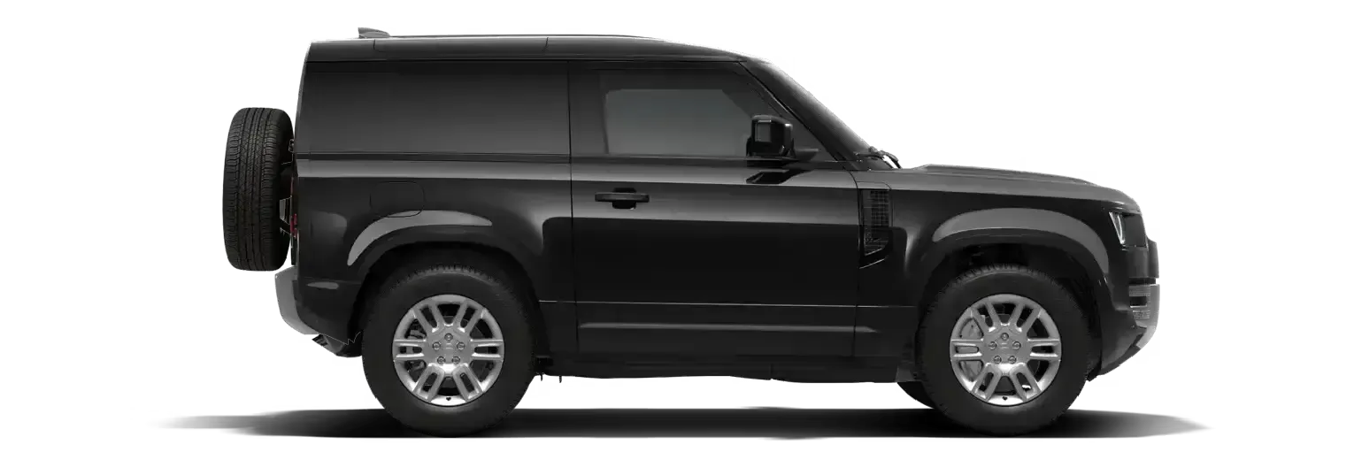 Land Rover Defender 90 Hard Top side on