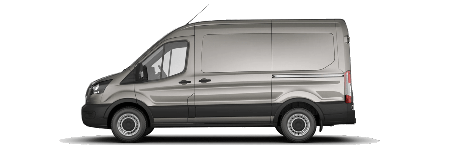ford transit side on