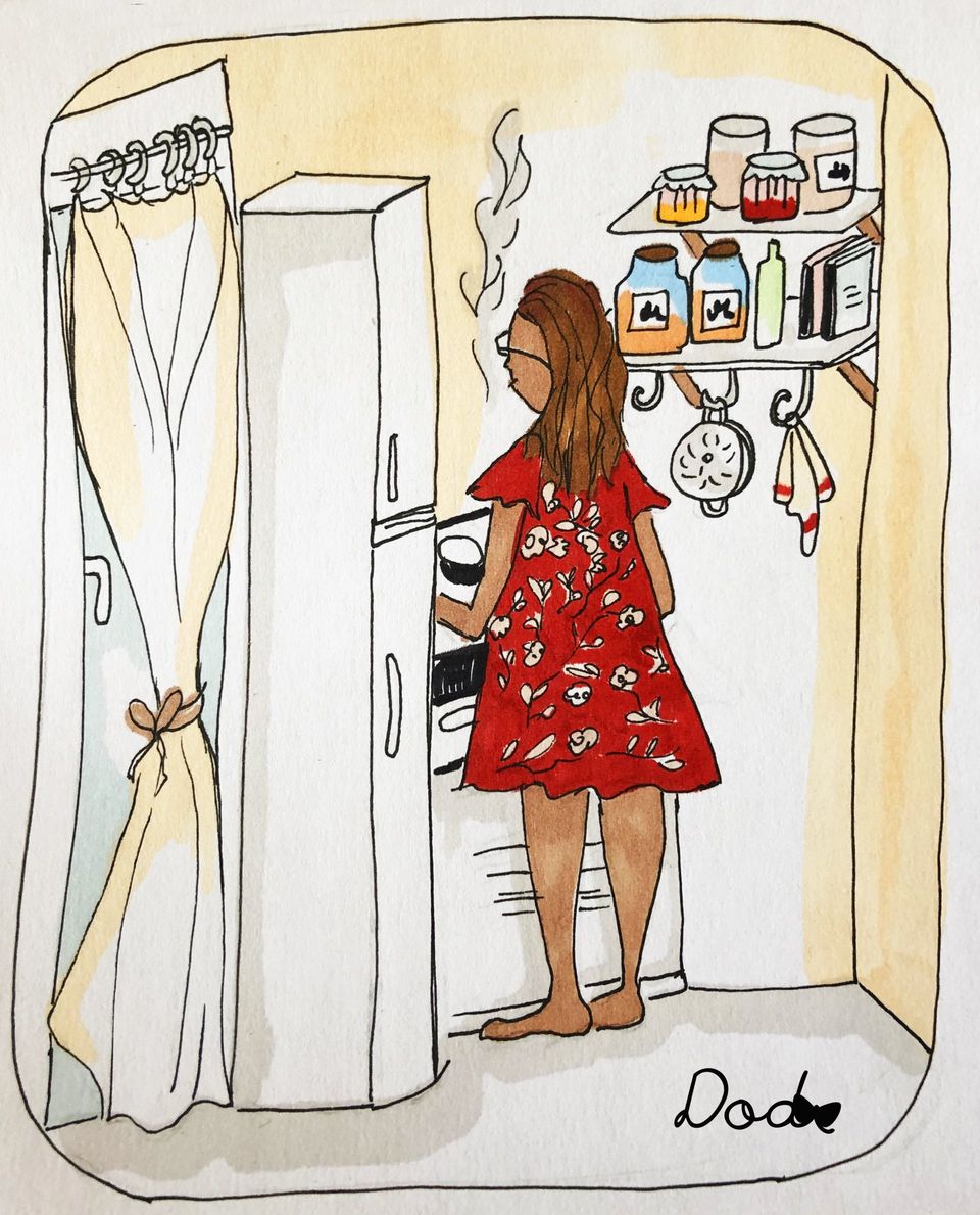 illustration dod illustration aux fourneaux