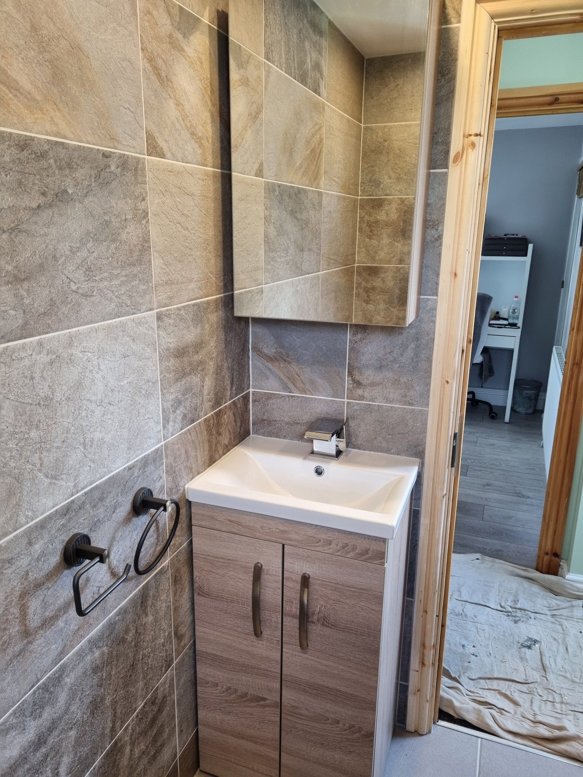 Bathroom Renovation project completed from start to finish by R Howells Plumbing & Heating