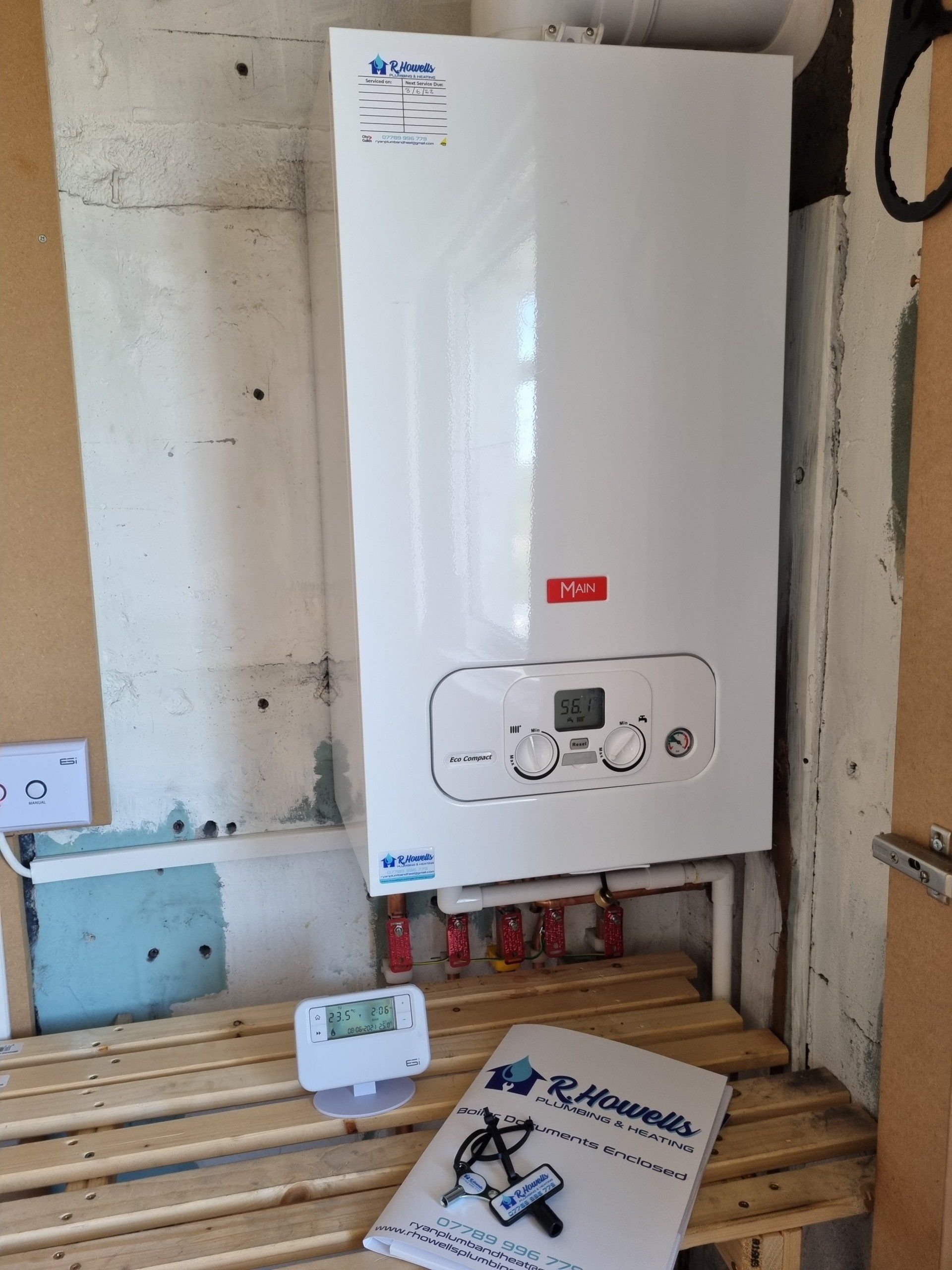New Boiler in a domestic house