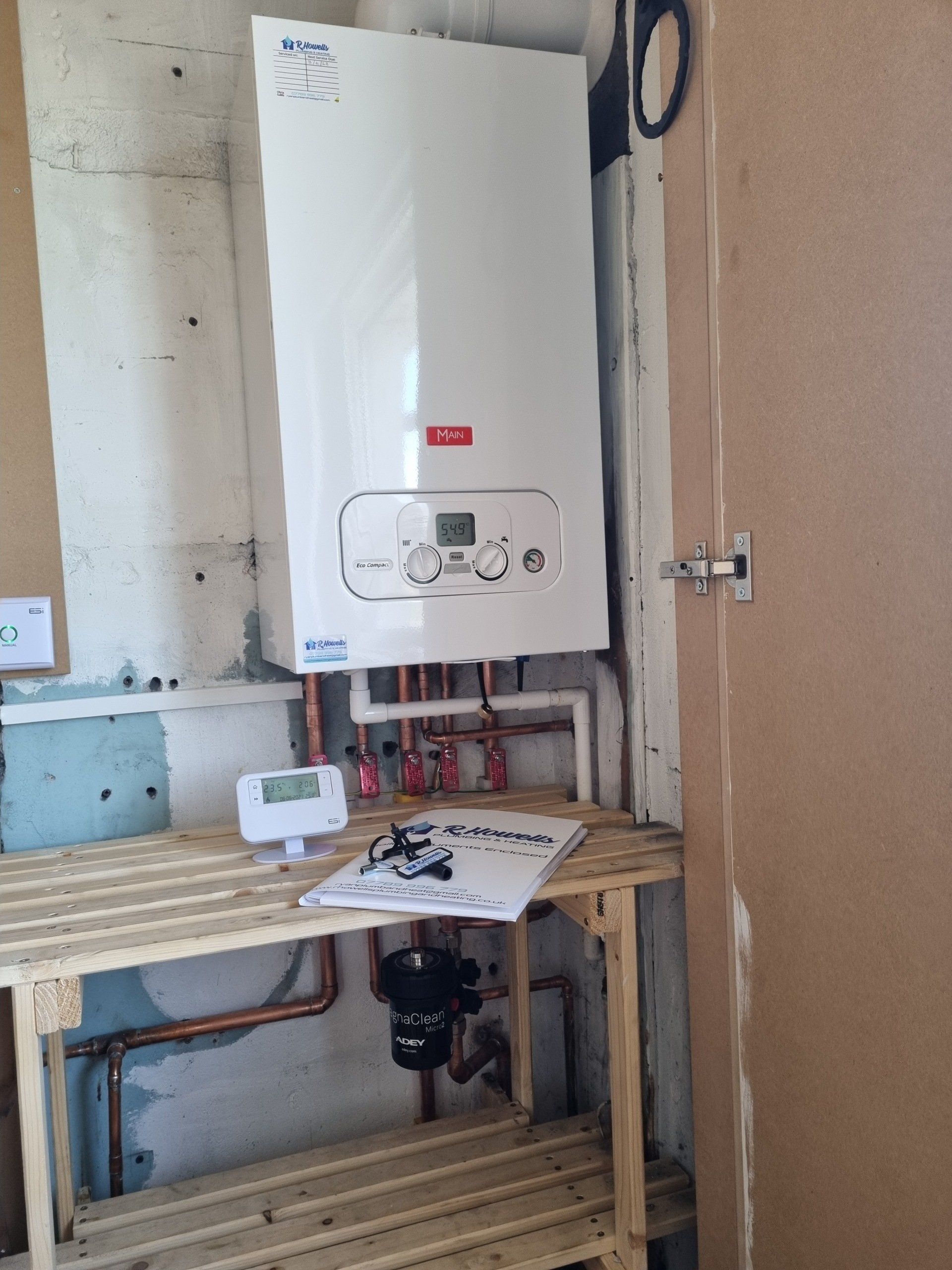 Plumbing and Heating Servicing Works examples by Ryan Howells of R Howells Plumbing & Heating