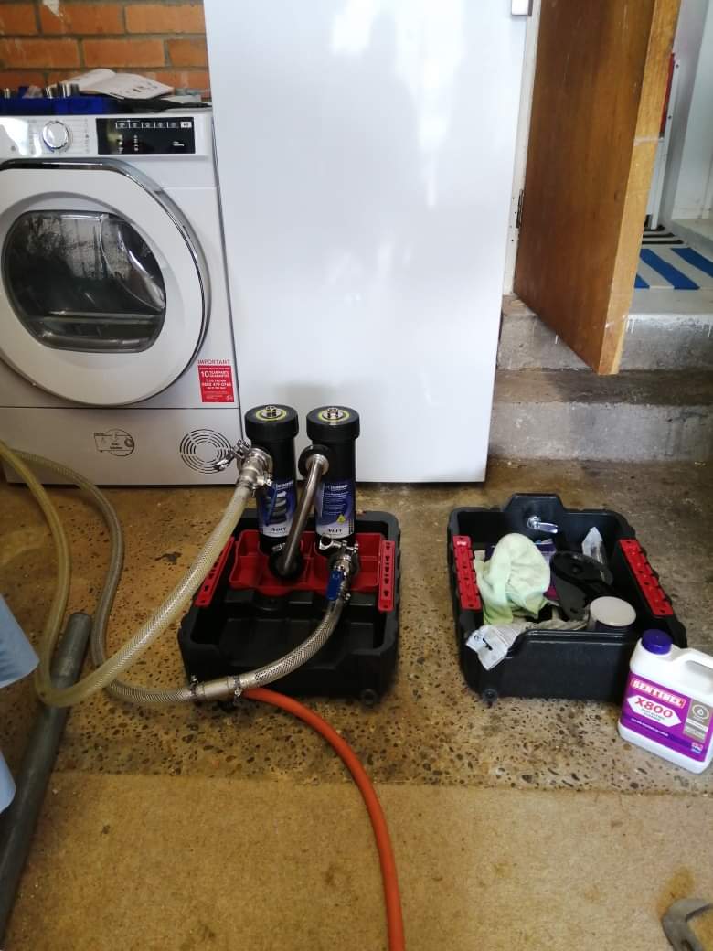 Power Flushing and Filter maintenance / servicing Works examples by Ryan Howells of R Howells Plumbing & Heating