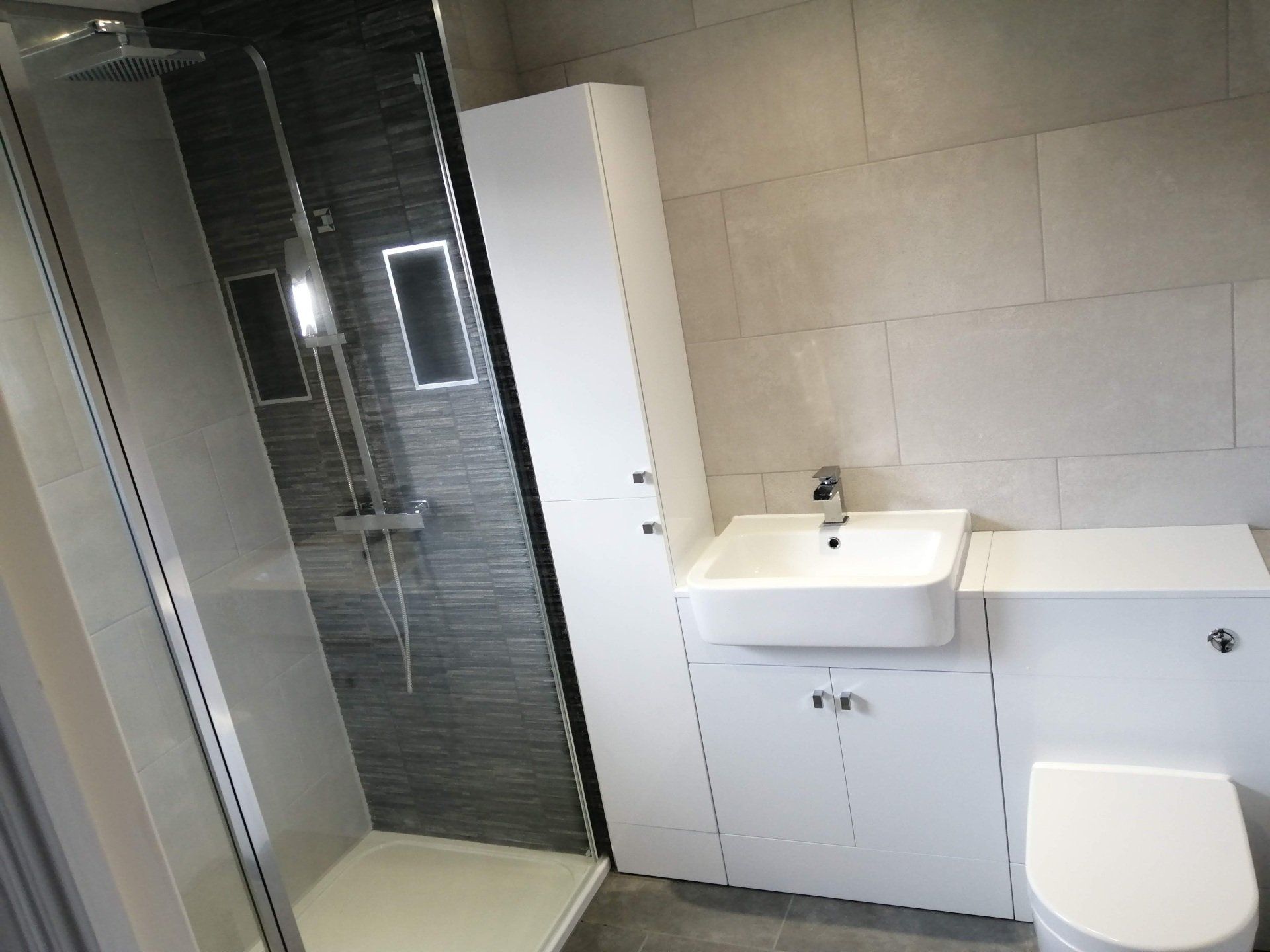 Bathroom Renovation project completed from start to finish by R Howells Plumbing & Heating