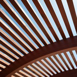 Carport Terrasse Zäune Sichtschutz Holzbank