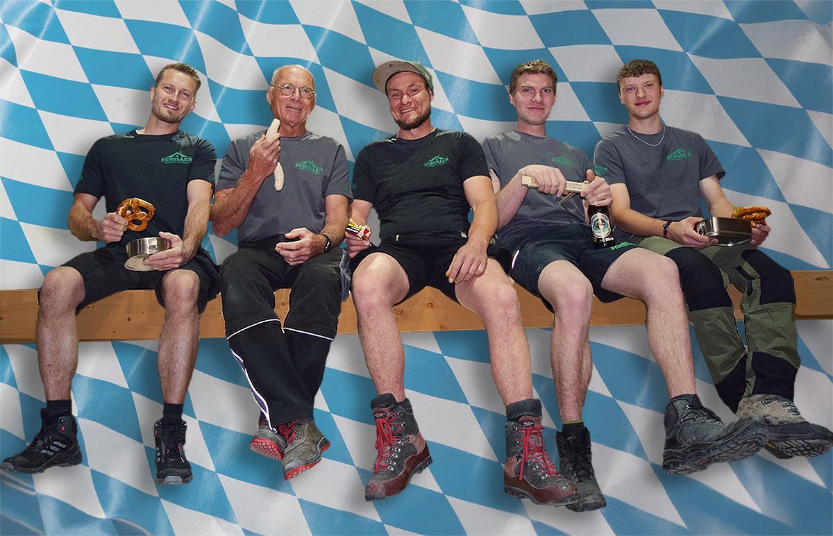Team von Zimmerei Schuller in Egling