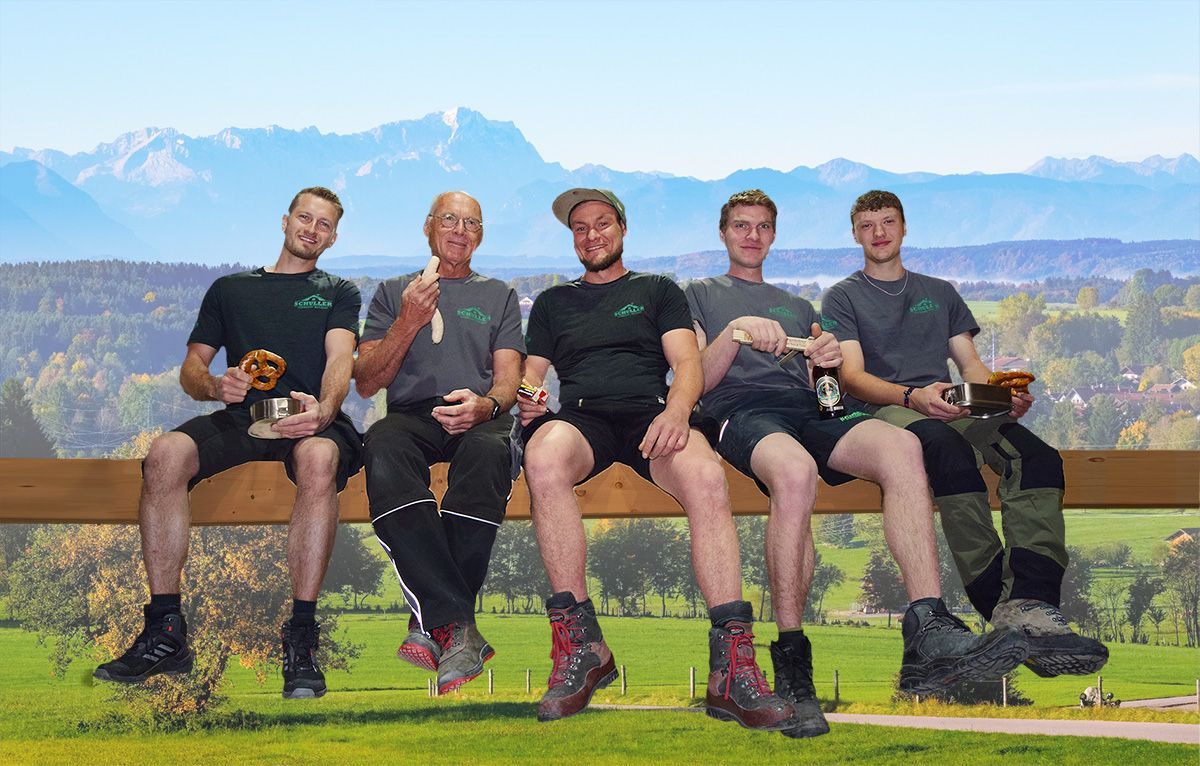 Team von Zimmerei Schuller in Egling