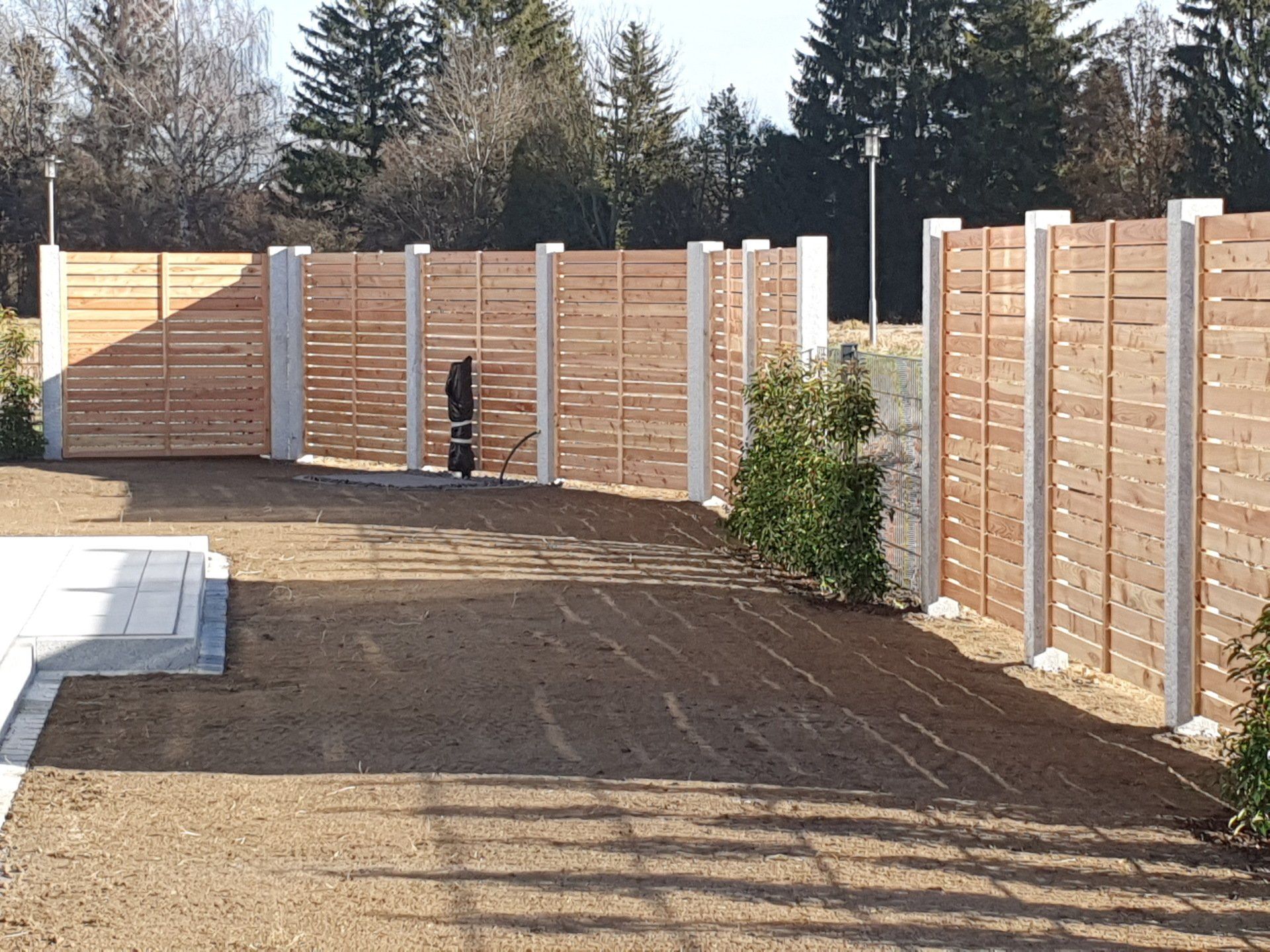 Holz im Garten Holzarbeiten