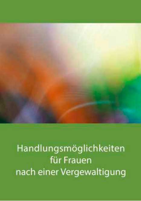Cover der Info-Broschüre zum Thema Vergewaltigung Cover der Info-Broschüre zum Thema Vergewaltigung