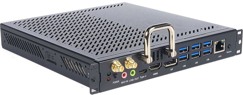 OPS Windows Einschubrechner für alle PRIMEBOARD Systeme, inkl. Windows 11 Professional vorinstalliert, Intel i5 Prozessor, 16 GB RAM, 512 GB SSD Speichermedium, LAN, WLAN, HDMI, DP-Port, 6 x USB-A, 1 x USB-C, inkl. 2 x Antenne