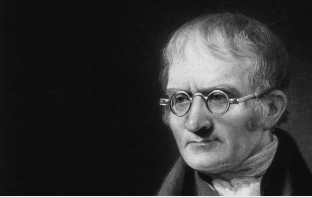 Portrait de John DALTON, Chimiste et physicien britannique, 1766-1844