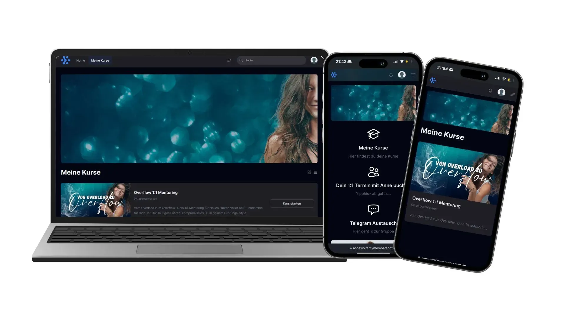 Self-Leadership Module für den Weg vom Overload zum Overflow: Identity-Work, Verbindung, Grenzen setzen.