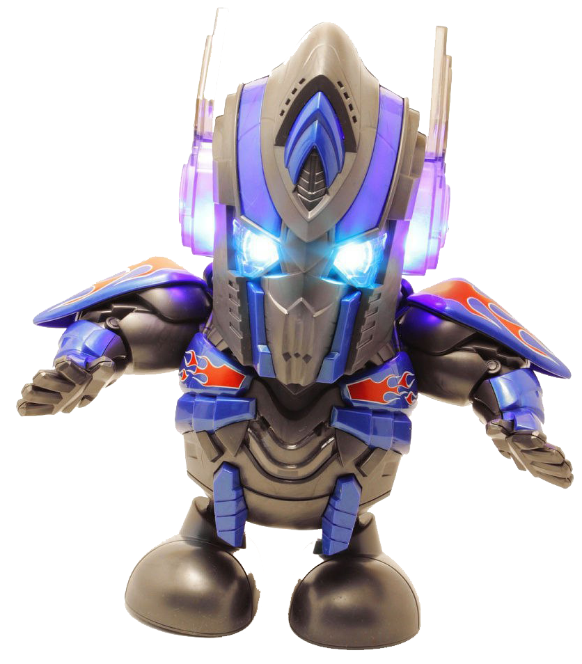 GESCHENK Jeder Geburstagskind erhält als Geschenk einen tanzenden Roboter.