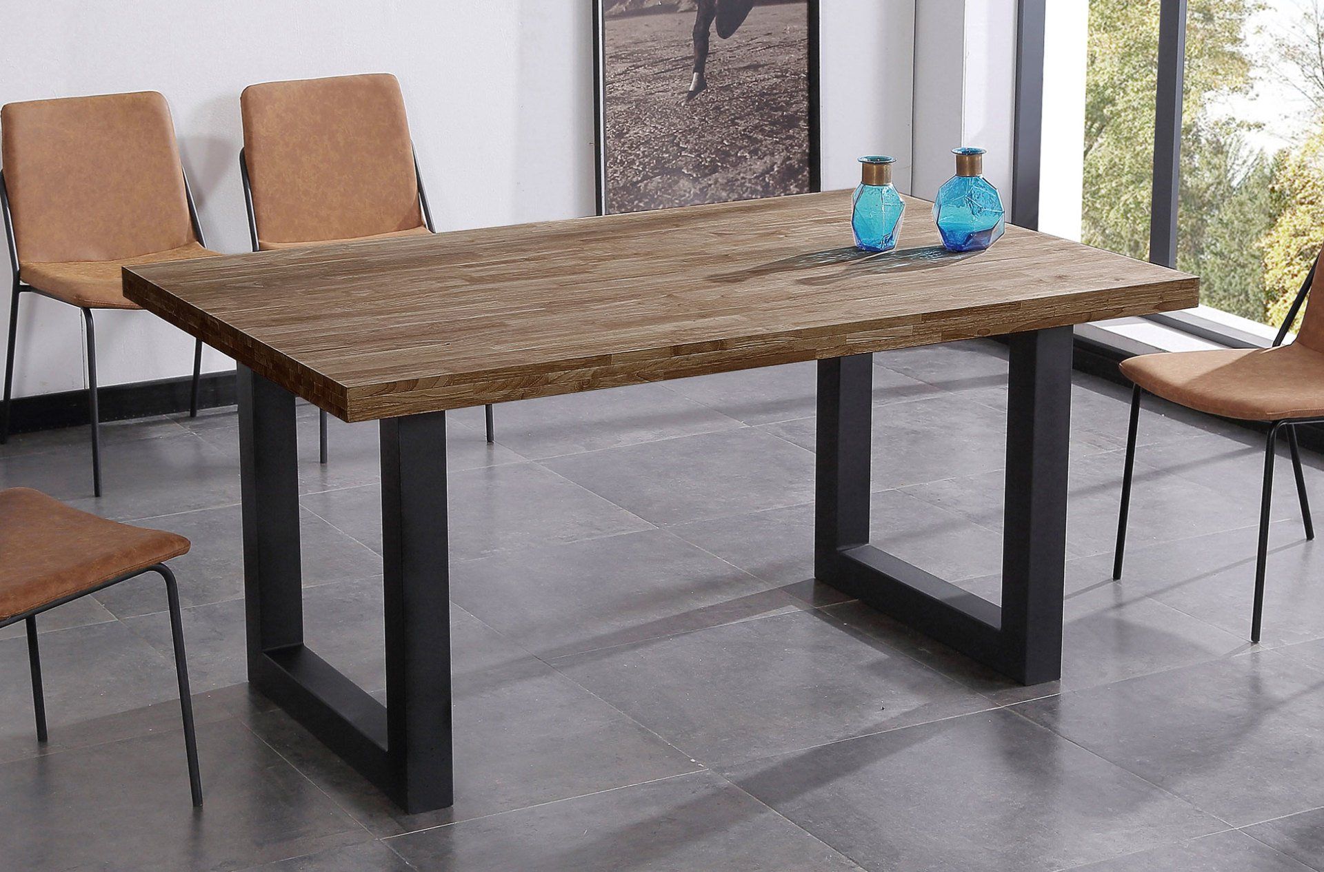 silla de comedor moderno, mesa estilo industrial, mesa de madera, mesa de cristal, mesa de centro, mesa elevable, mesita