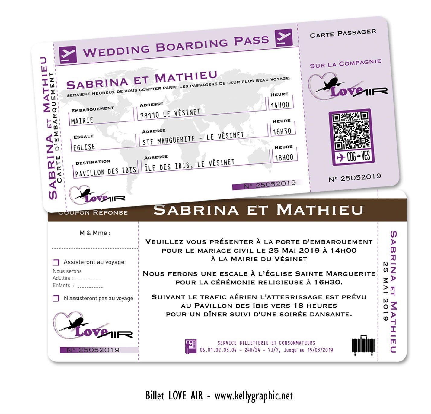 faire-part mariage billet avion voyage faire-part mariage billet avion voyage