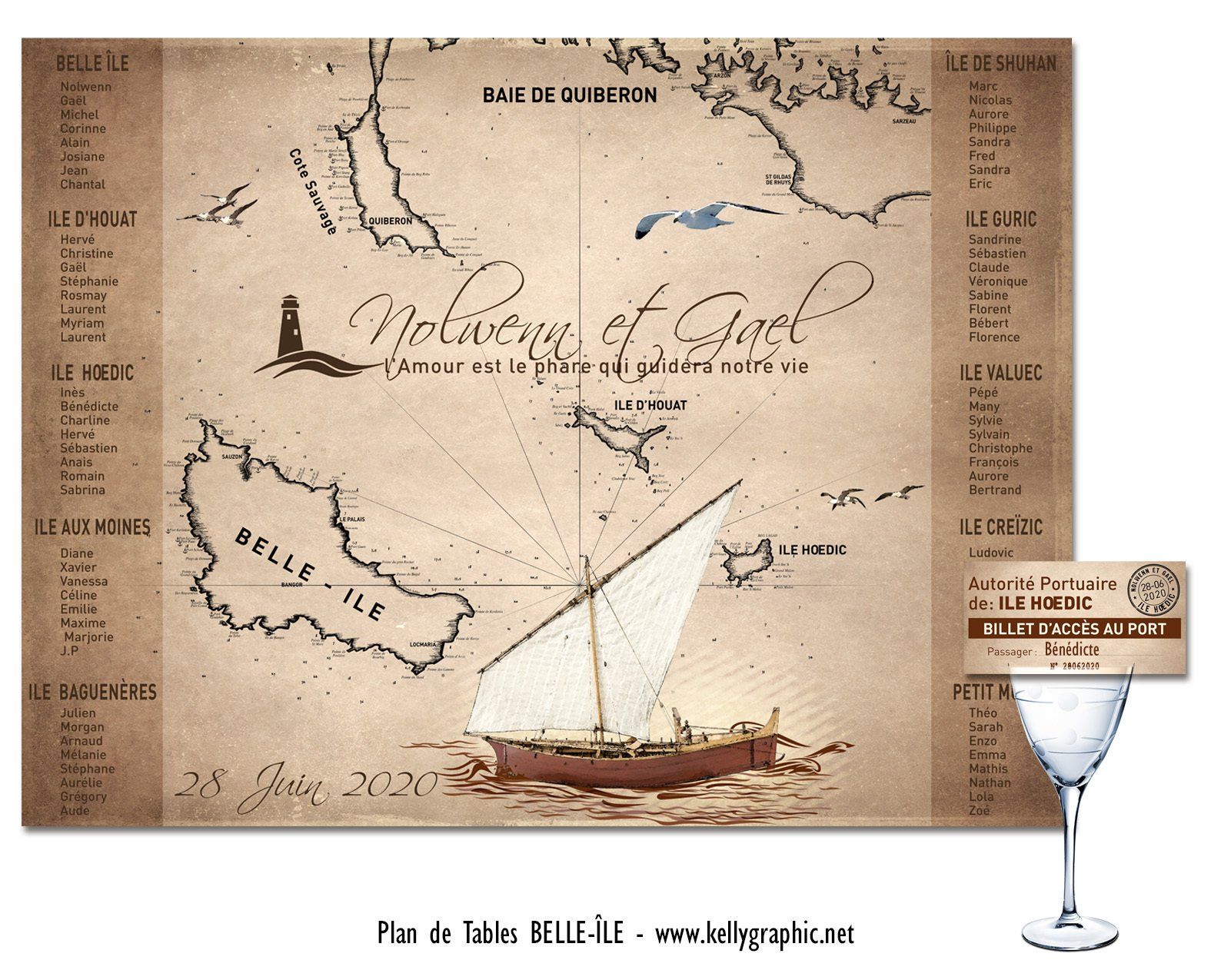 Plan de Table Mariage vintage rétro Plan de Table Mariage vintage rétro