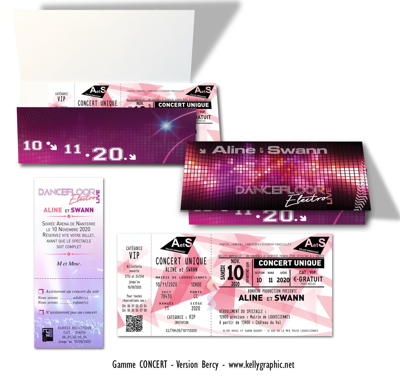 Faire-part Mariage Musique Concert Faire-part Mariage Musique Concert